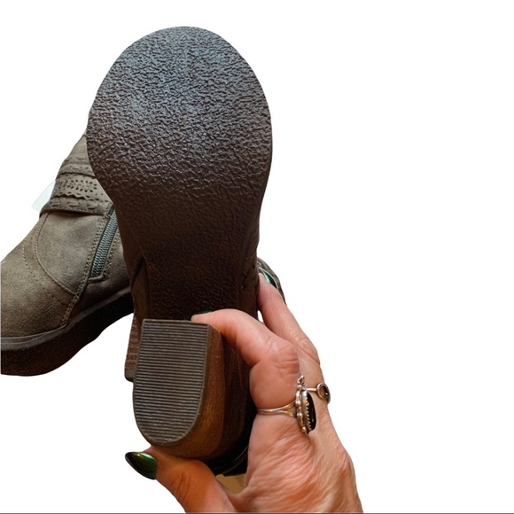 Not Rated Khaki Kandinsky Booties - Picture 9 of 10